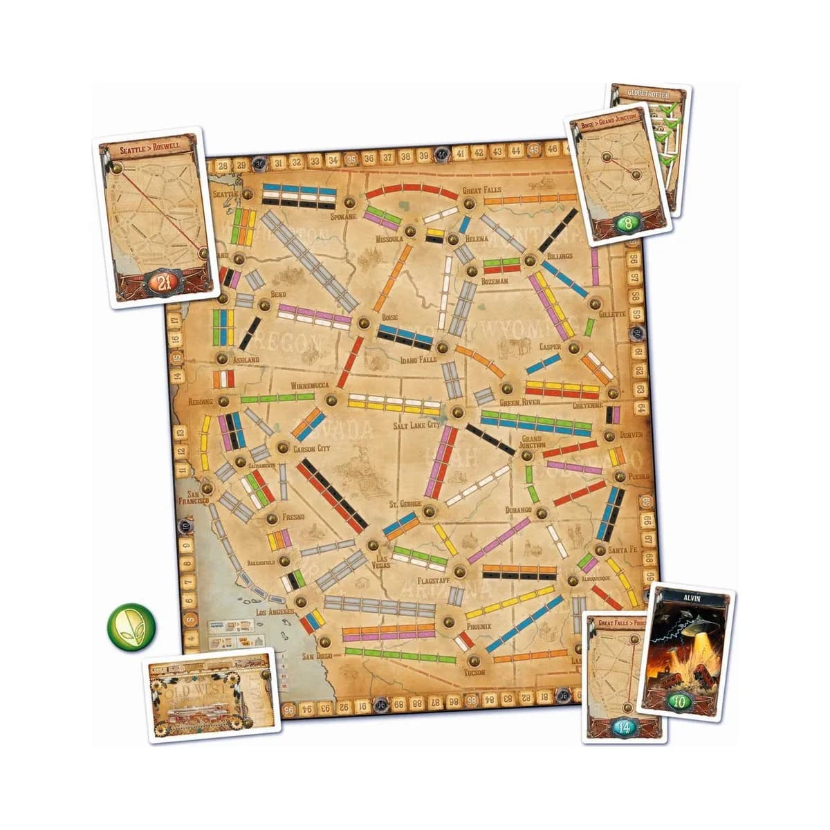Ticket To Ride Map Collection: Volume 6 - France & Old West - Image 3