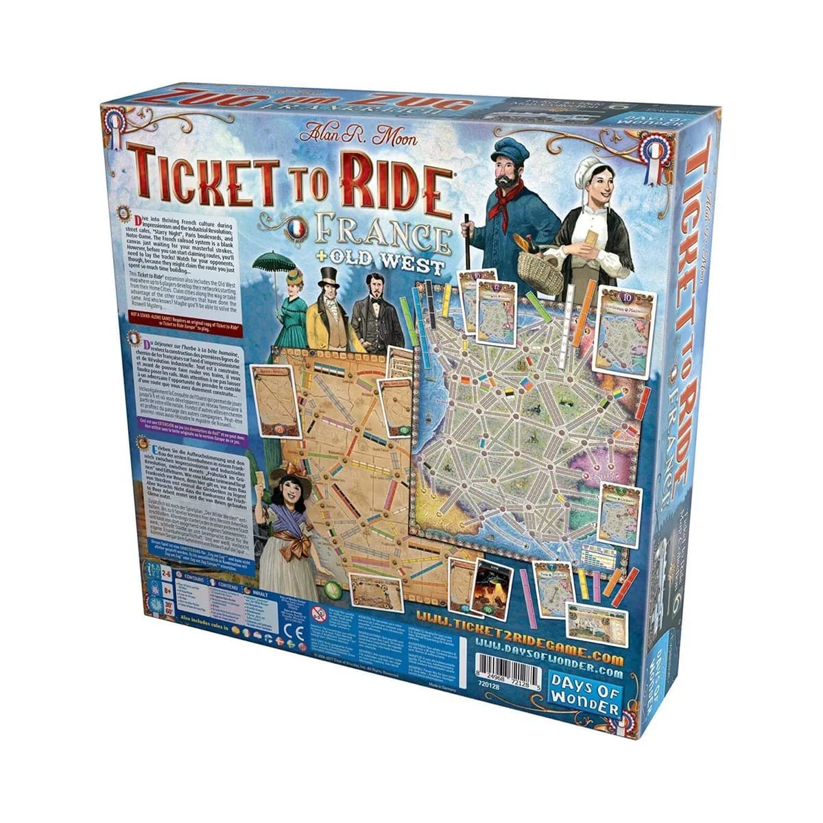 Ticket To Ride Map Collection: Volume 6 - France & Old West - Image 4