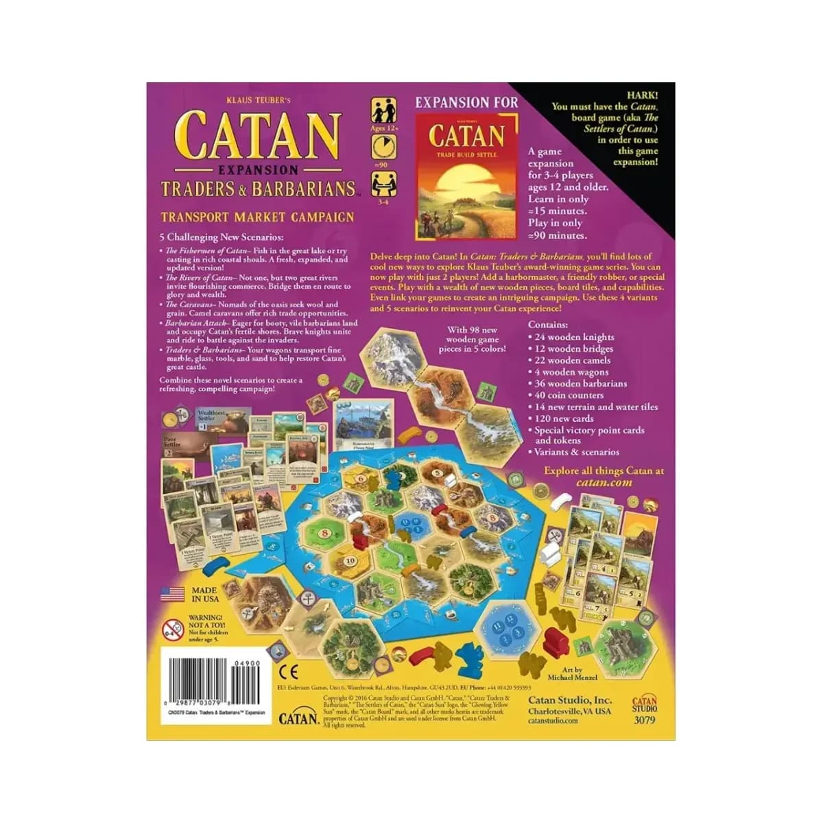 Traders & Barbarians: CATAN Exp (2015 Refresh) - Image 2