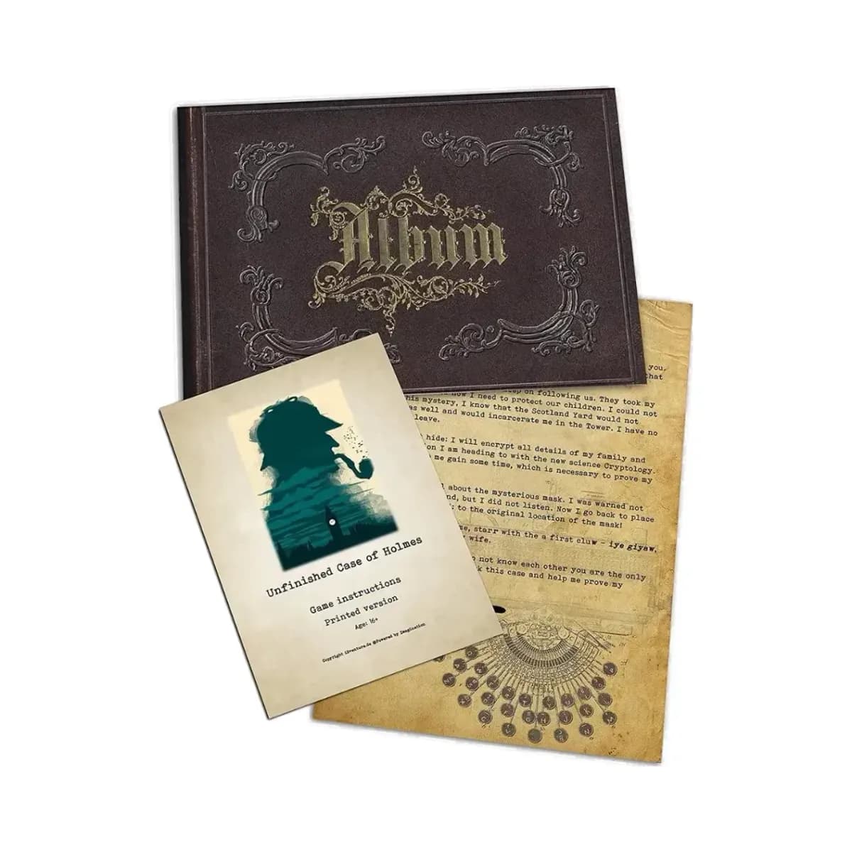 Unfinished Case of Holmes Board Game - Image 2