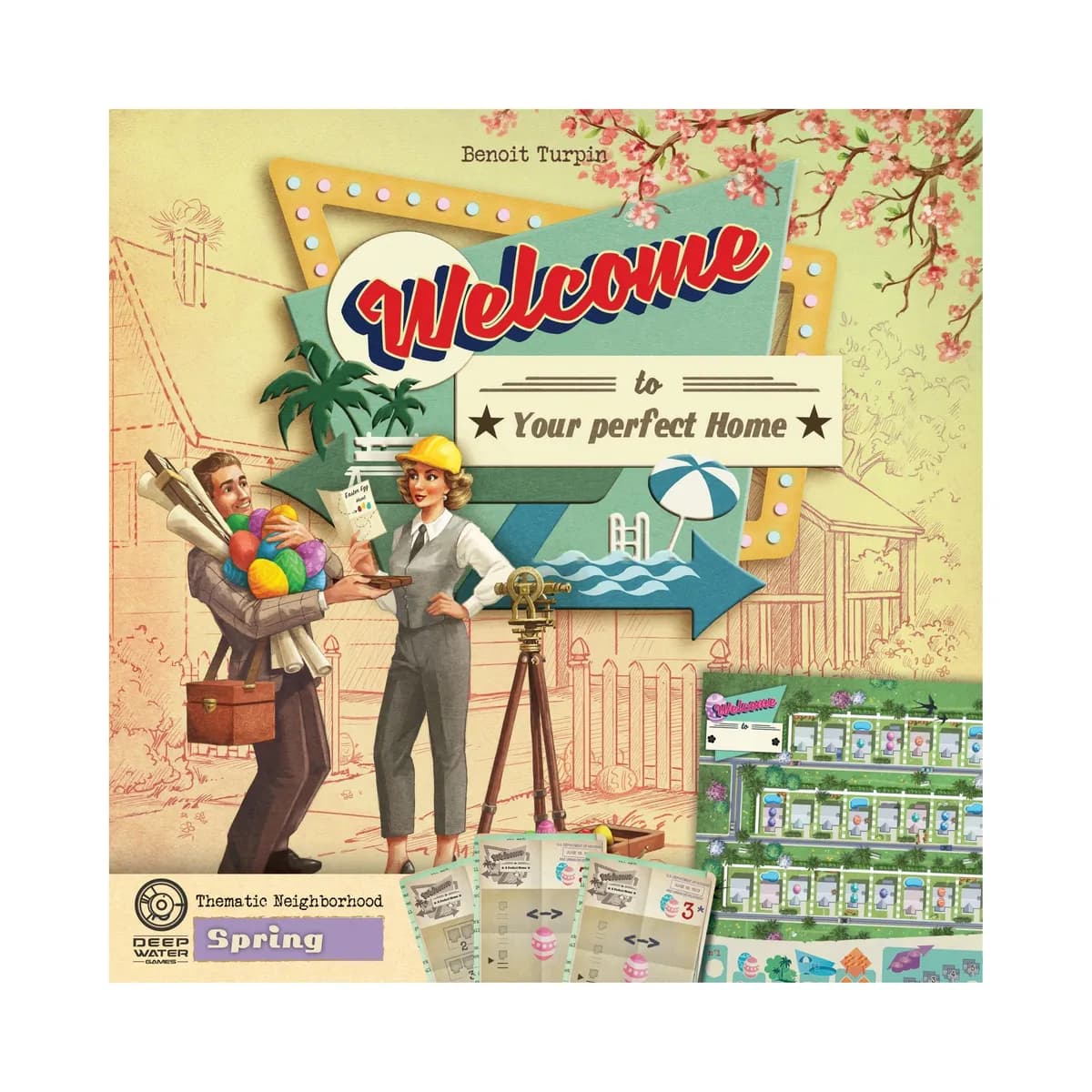 Welcome To: Spring Thematic Neighborhood