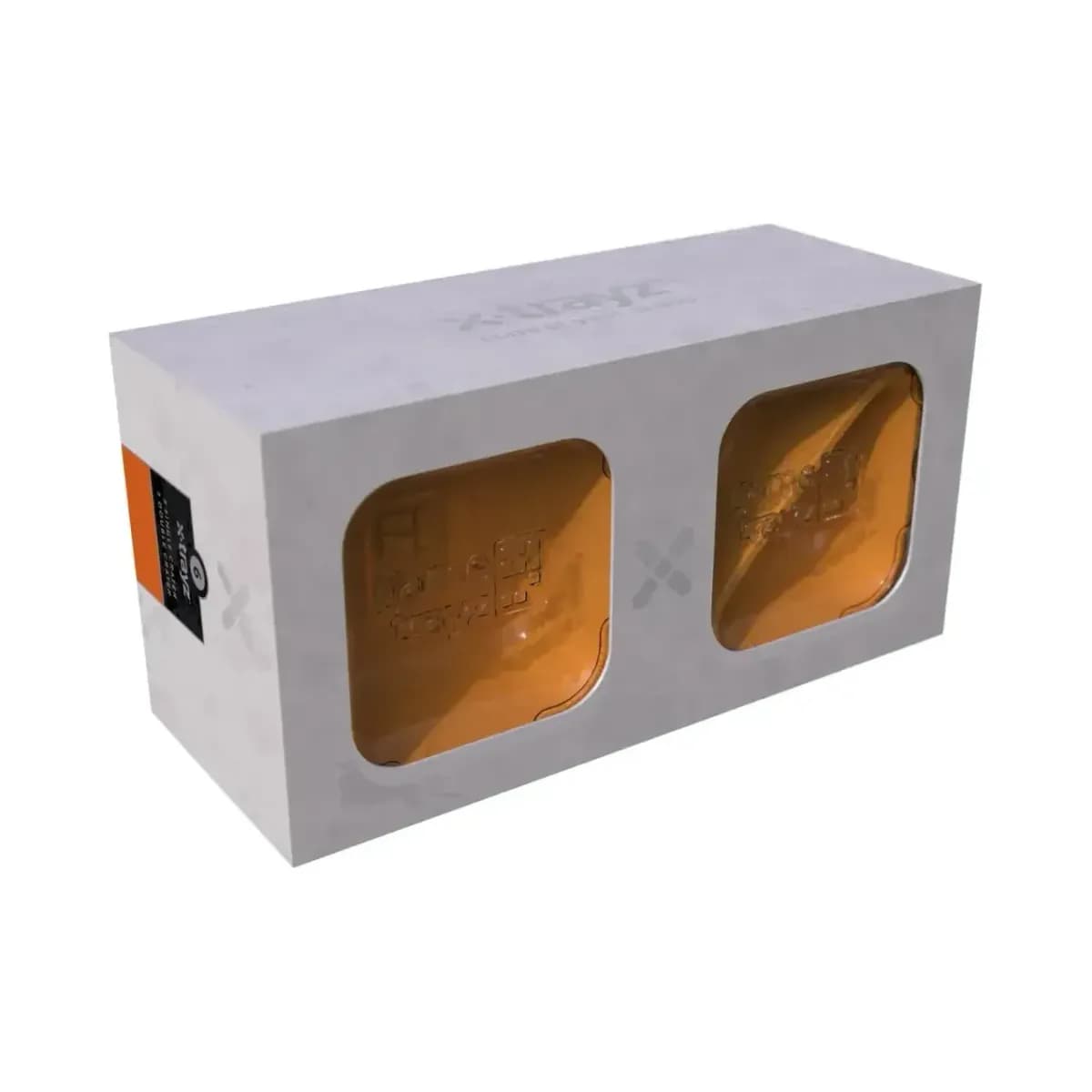 X-Trayz Orange (3 Single and 3 Double Trays)