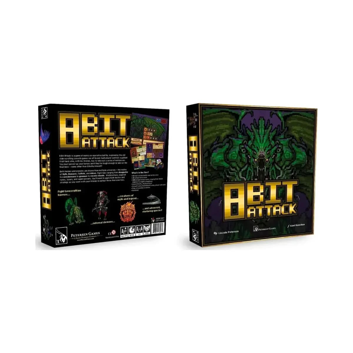 8 Bit Attack Board Game
