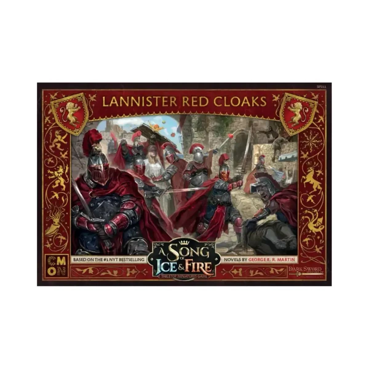 A Song of Ice & Fire: Lannister Red Cloaks Miniatures