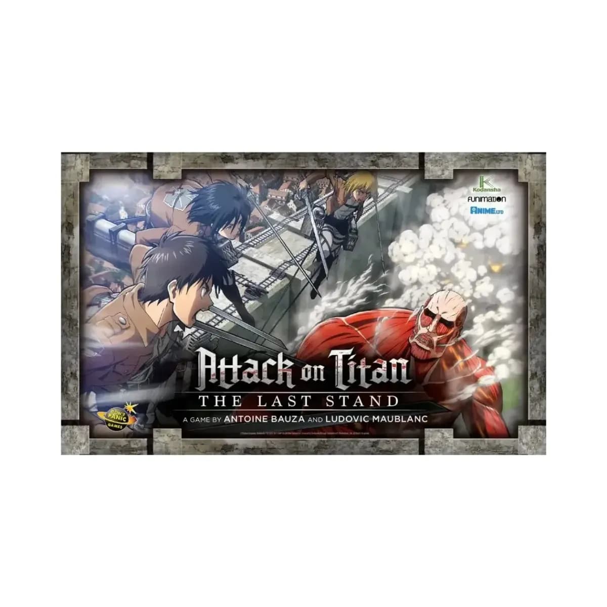 Attack On Titan - The Last Stand - Tactical Board Game