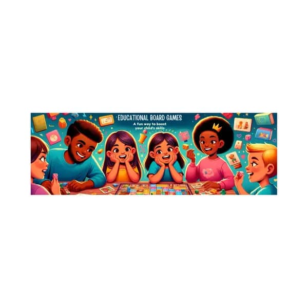 Educational Board Games: A Fun Way to Boost Your Child's Skills