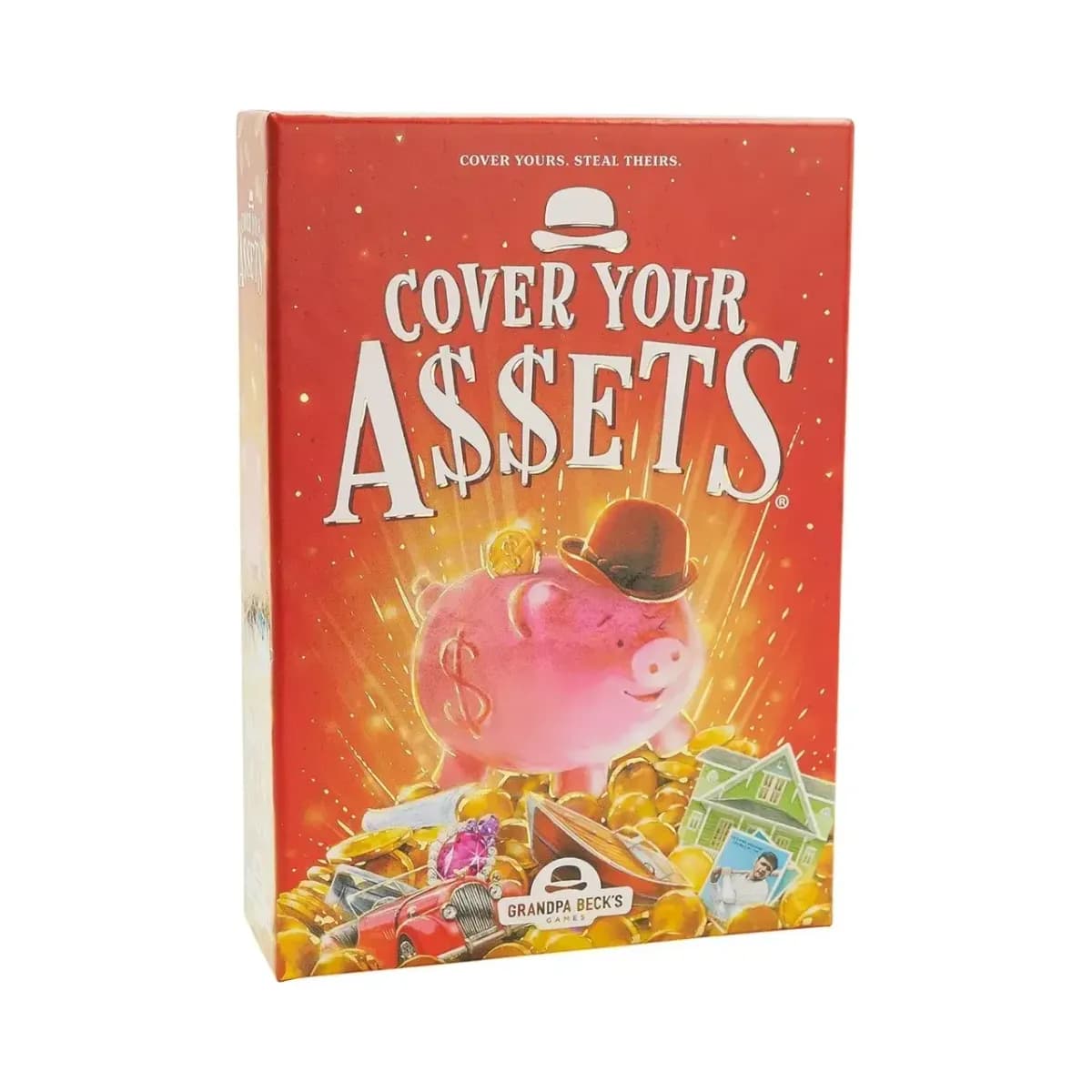 Cover Your Assets - Set Collecting Card Game Skull King Grandpa Becks Games