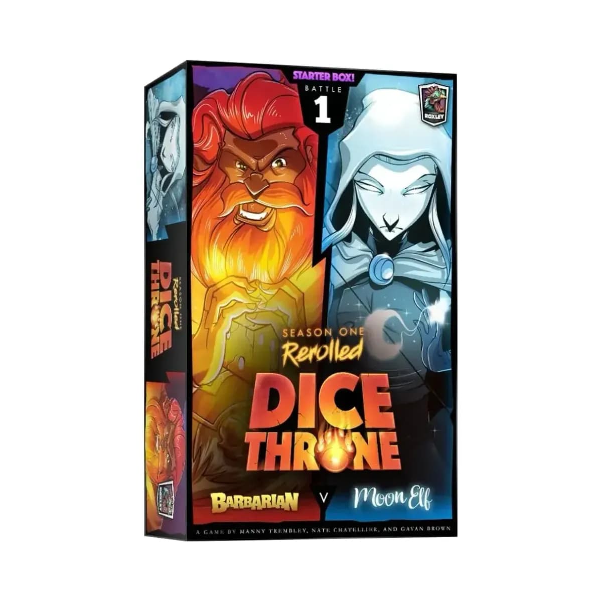 Dice Throne S1 Rerolled Box 1 Barbarian v Moon Elf