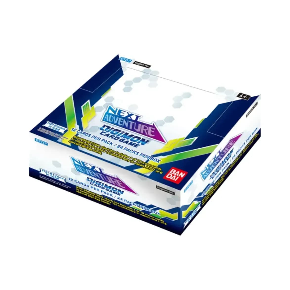 Digimon Card Game: Booster - Next Adventure BT07 Booster Box (24 Packs)