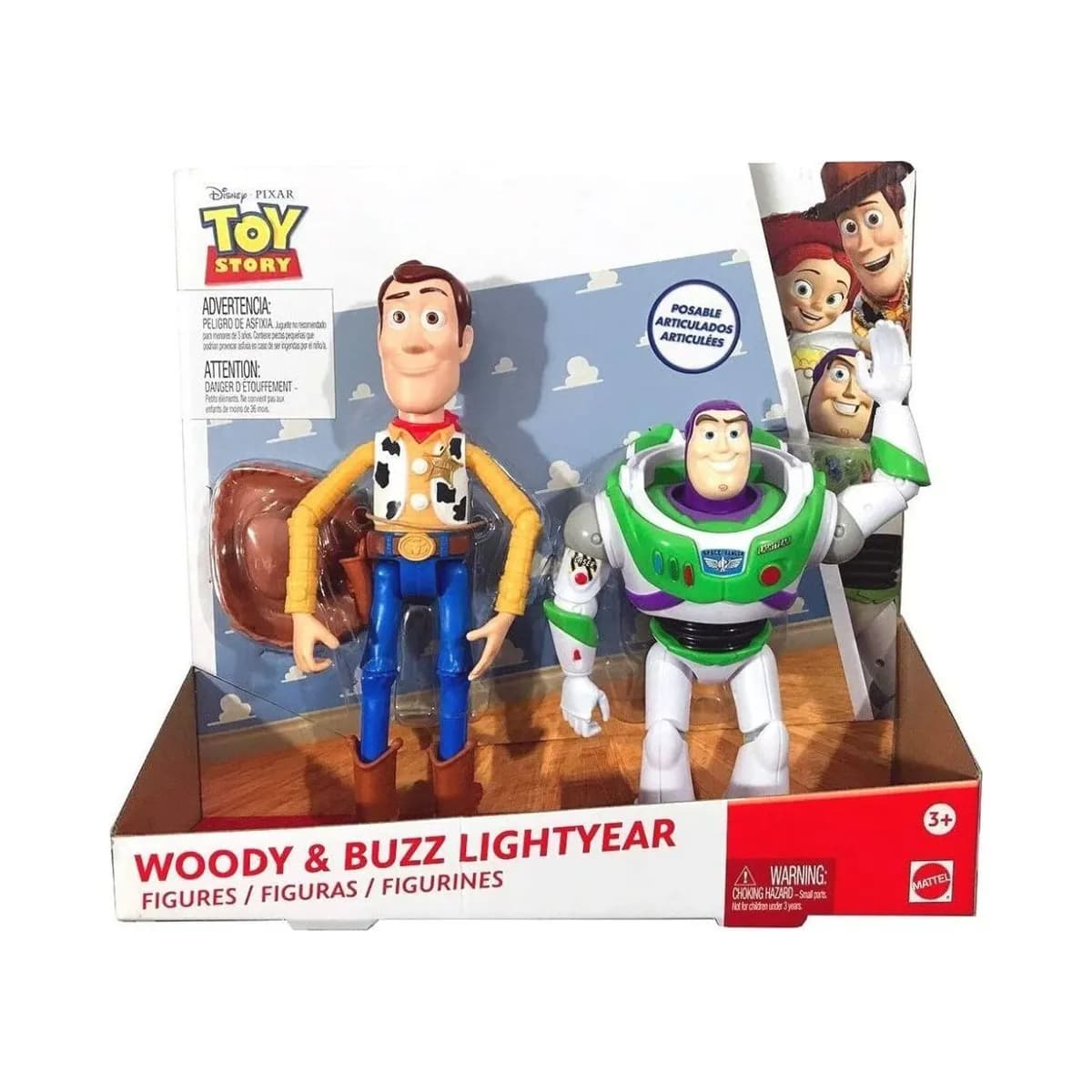 Disney Toy Story Woody & Buzz Figures