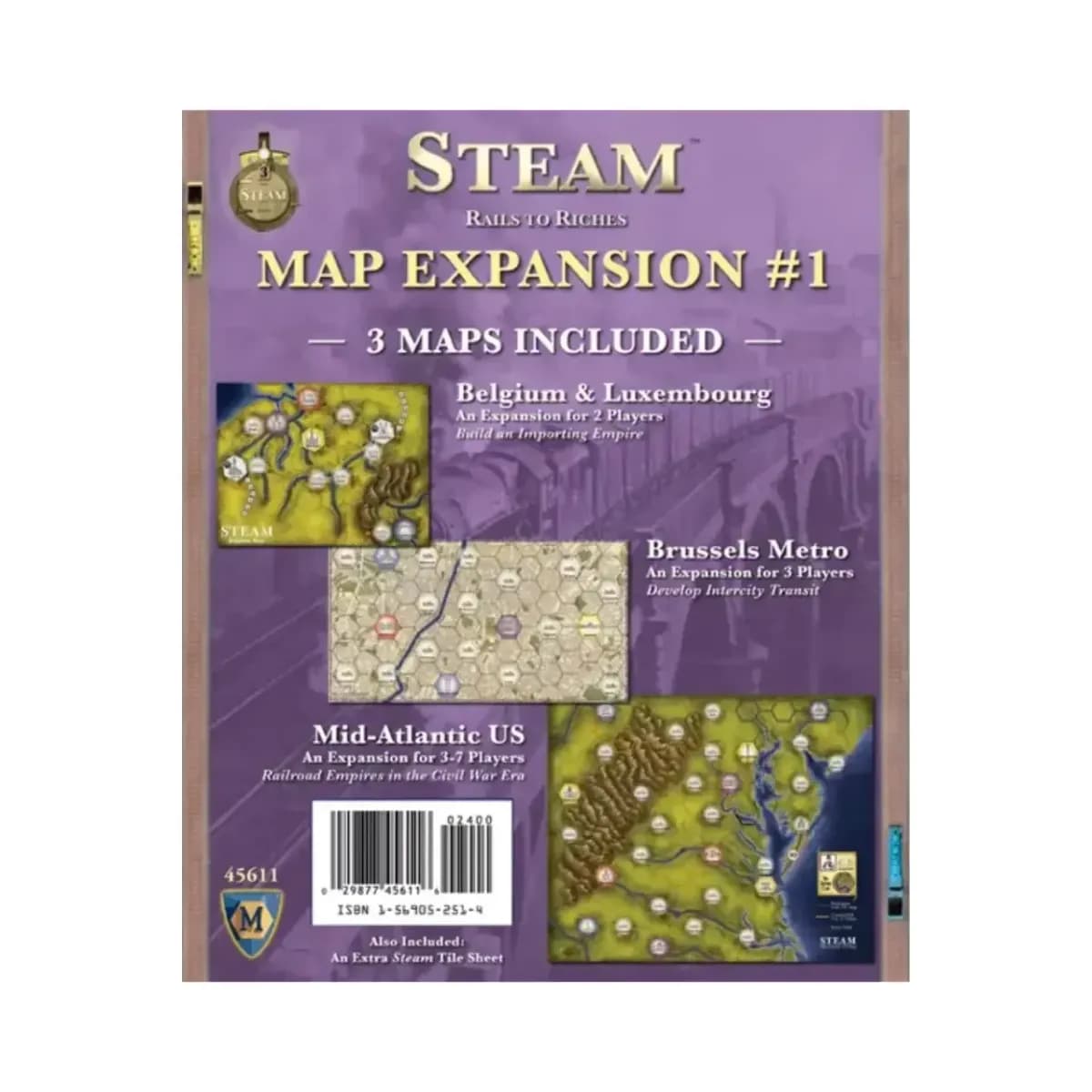 Map Expansion #1 - Belgium & Luxembourg, The Brussels Metro, & Mid-Atlantic US