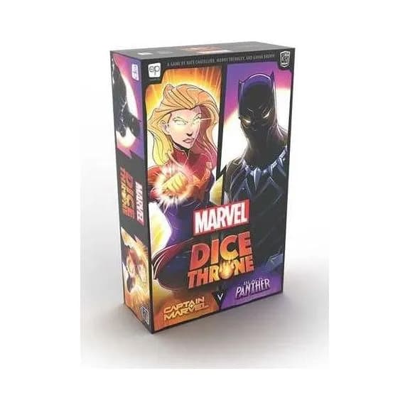 Marvel Dice Throne: Captain Marvel V. Black Panther