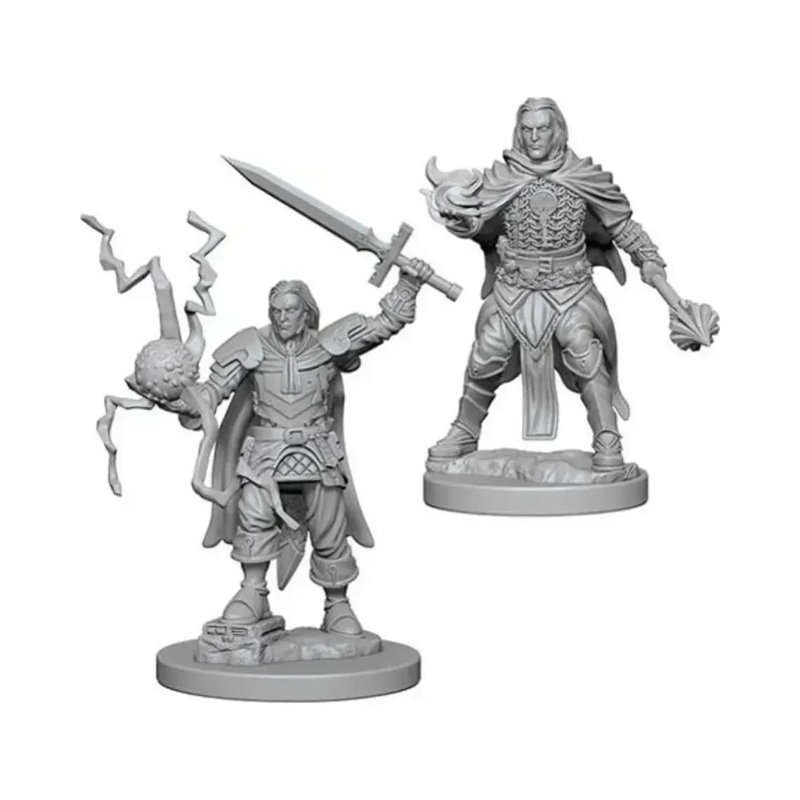 Pathfinder Deep Cuts Human Male Cleric W1 Miniature