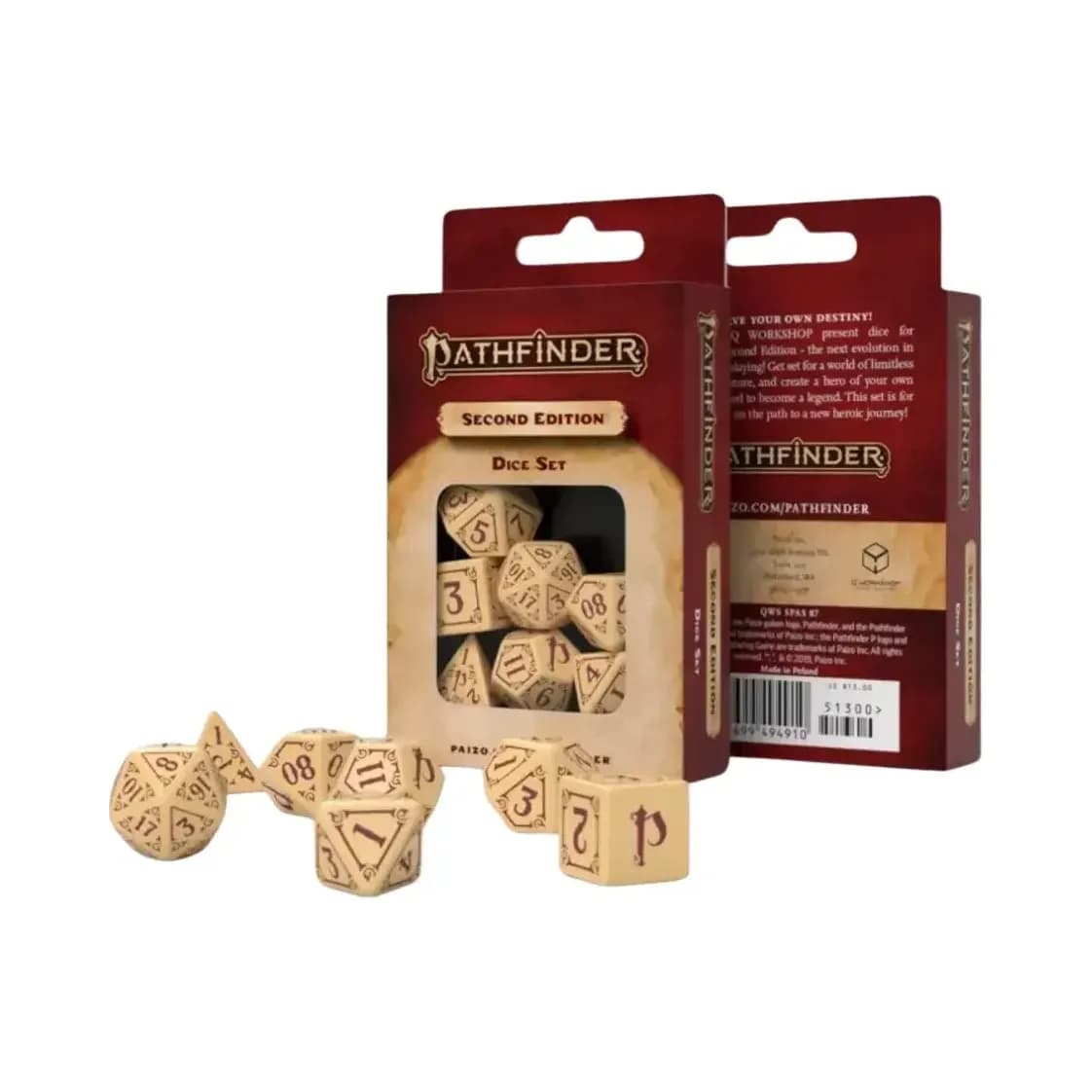 Pathfinder Second Edition Dice Set