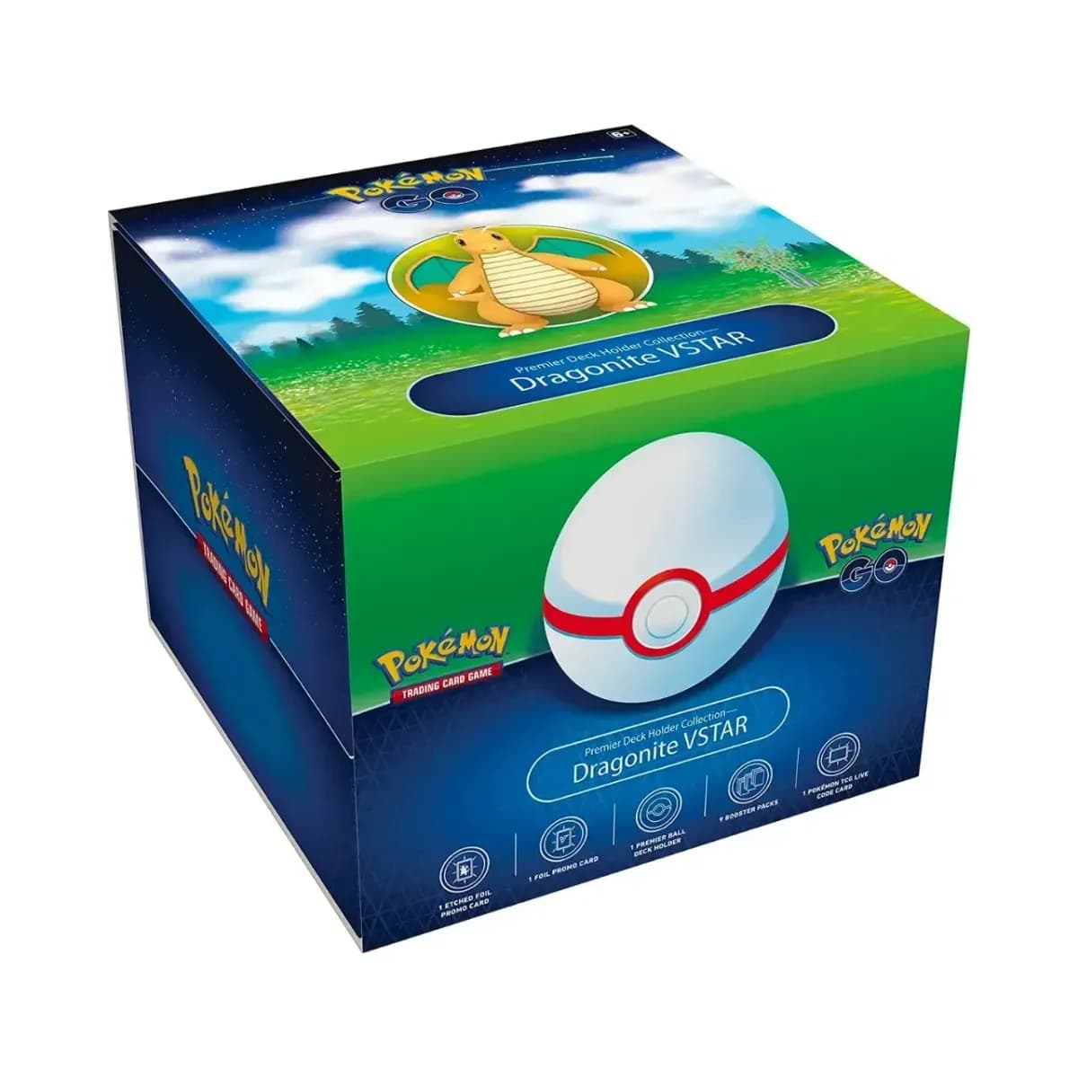 Pokémon TCG: Pokémon GO Premier Deck Holder Collection (Dragonite VSTAR)