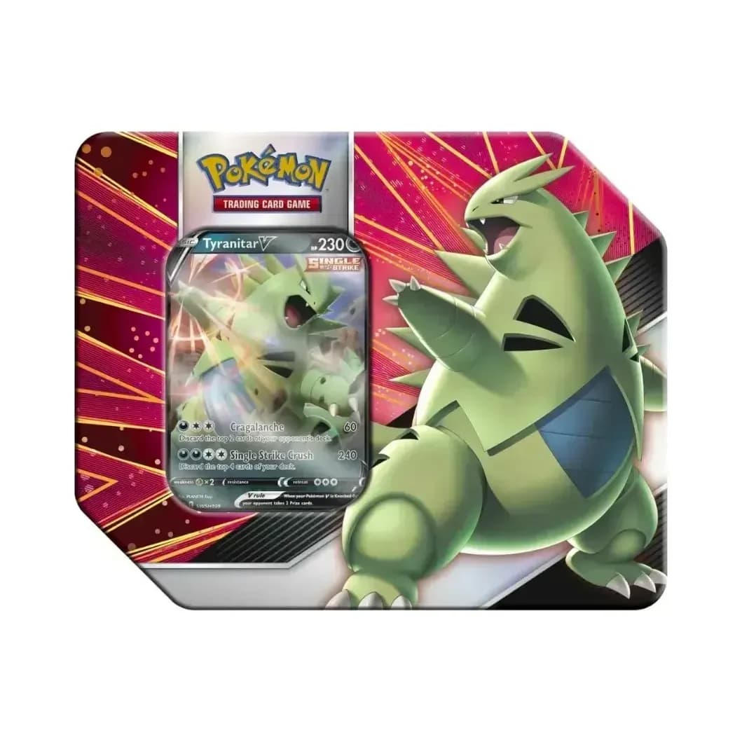 Pokemon TCG: V Strikers Tin – Tyranitar
