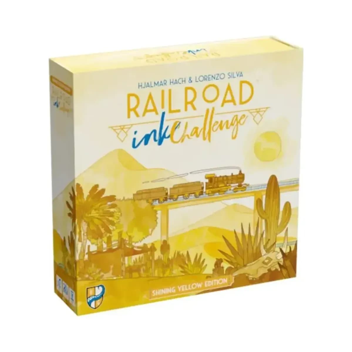 Railroad Ink Challenge - Shining Yellow Edition