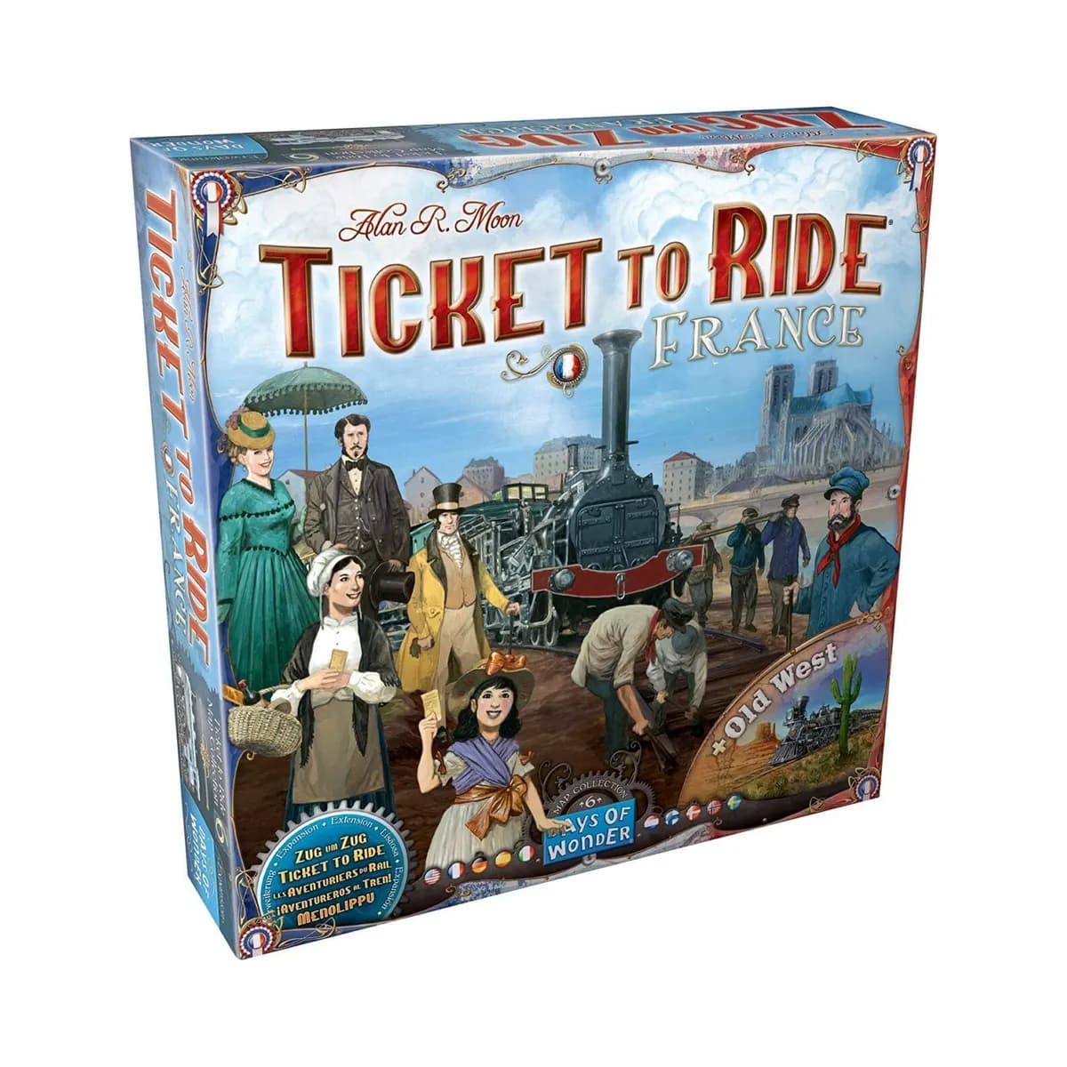 Ticket To Ride Map Collection: Volume 6 - France & Old West