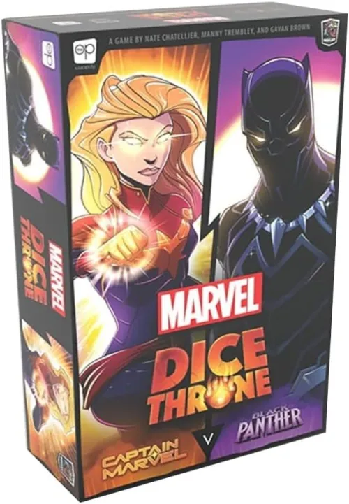 Marvel Dice Throne: Captain Marvel V. Black Panther